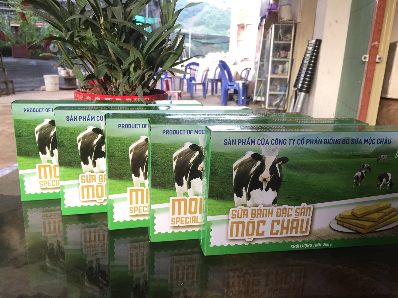 Hộp bánh sữa đặc sản Mộc Châu 200g