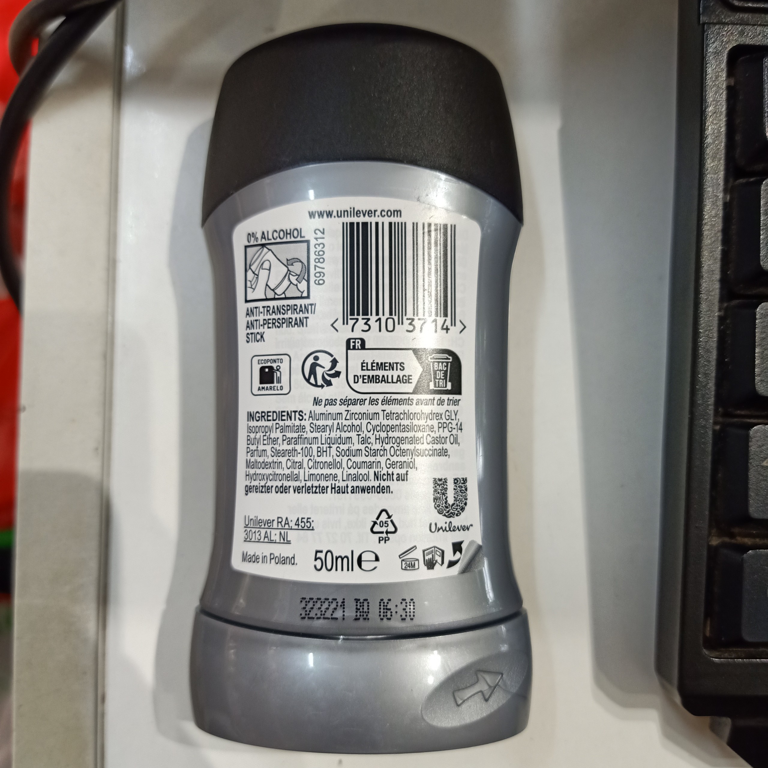 Sáp Khử Mùi Rexona Men Cobalt Dry 48h