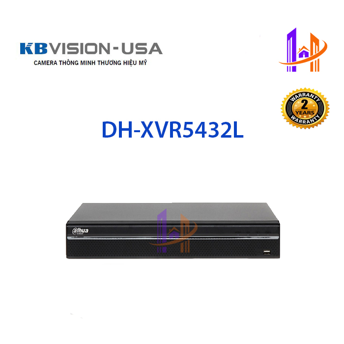 [HCM][Trả góp 0%][Đầu Ghi Hình 32 Kênh Dahua DH-XVR5432L]  2MP Hỗ Trợ 4 hddHàng Chính Hảng