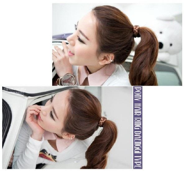 Cột tóc thắt bím Hàn Quốc, phong cách trẻ trung, xinh xắn