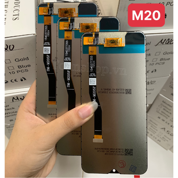 Màn hình samsung M20 zin (Tặng Kèm keo)