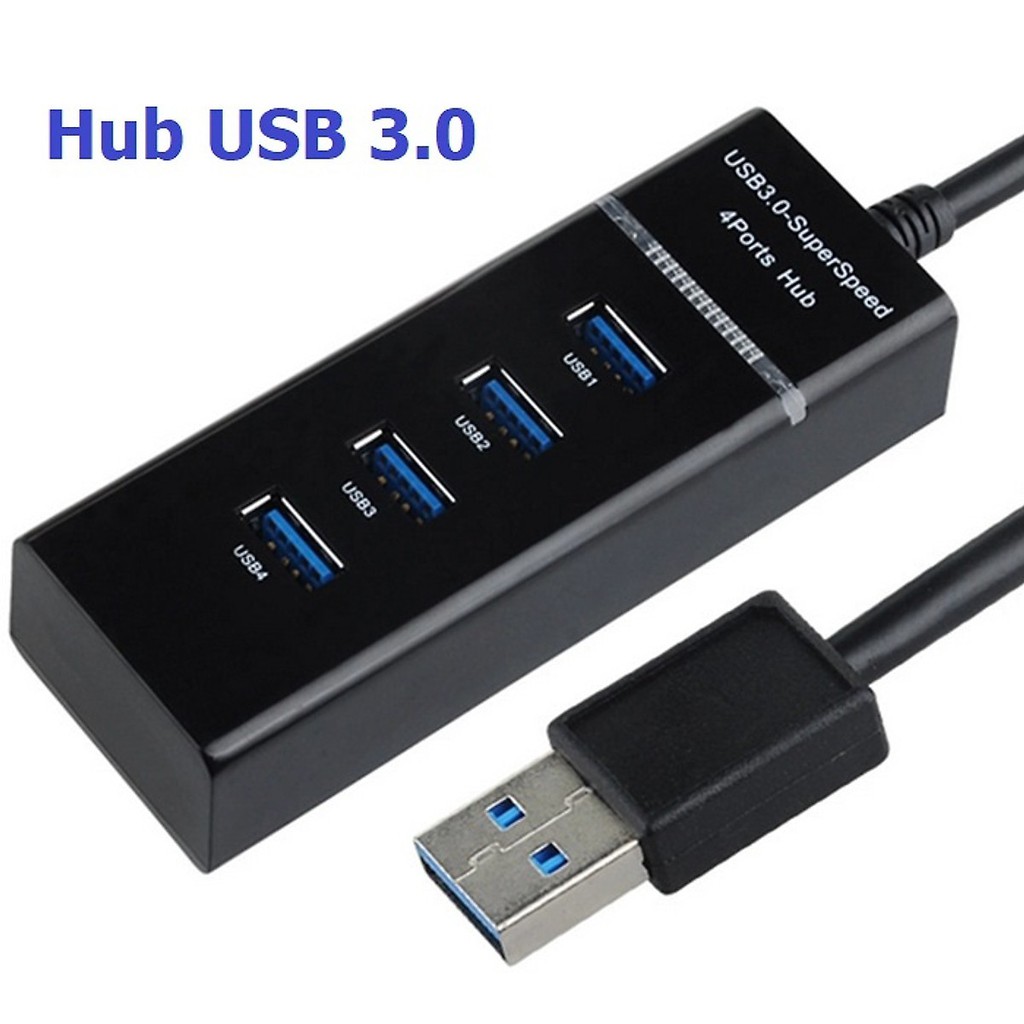 Hub Chia 4 Cổng USB 3.0 - 303A - Dây dài 30cm