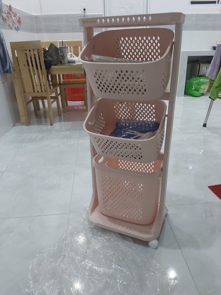 Kệ Nhựa 3 tầng