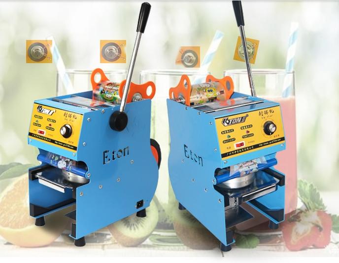Máy Dập Miệng Ly, Máy Dán Màng Cốc IC - 27