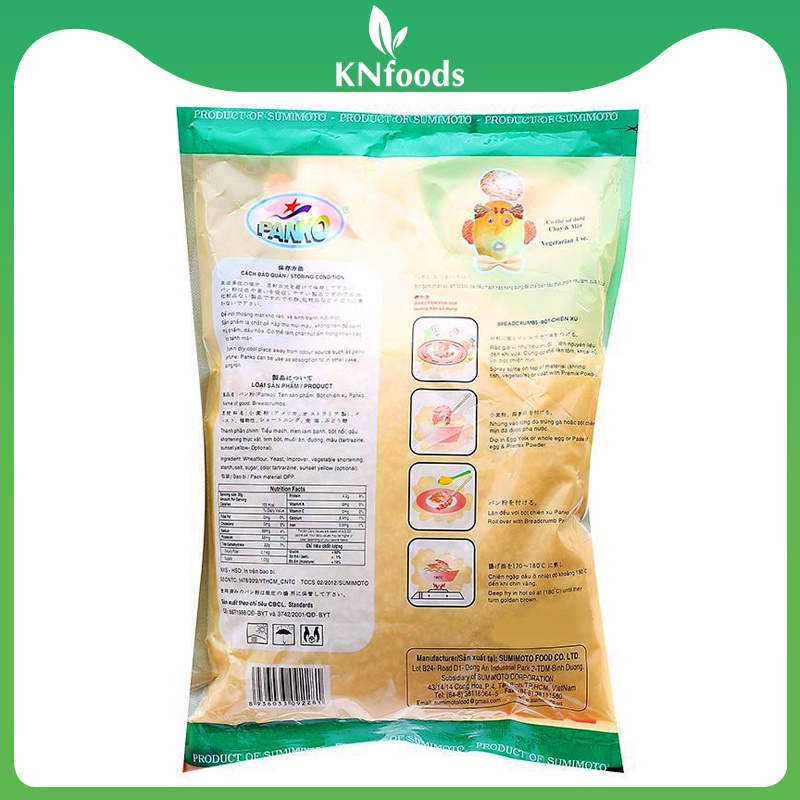 Bột chiên xù Panko gói 100g