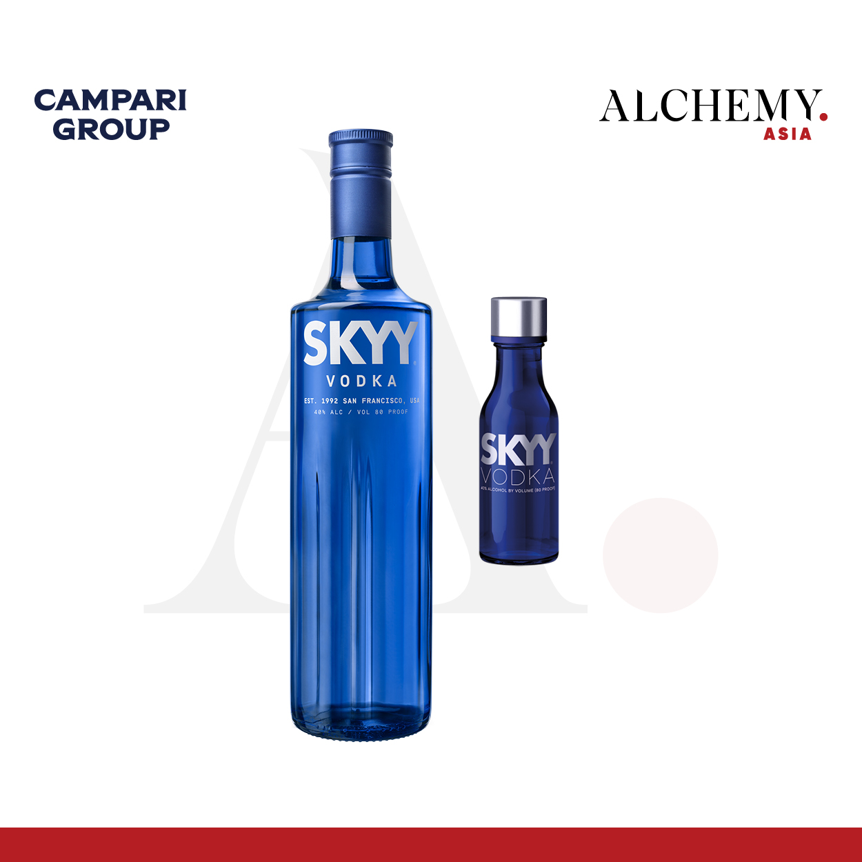 [Trên 18 tuổi] [Chính hãng] Rượu Skyy Vodka 40%