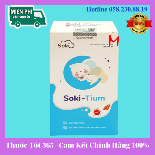 - Soki Tium Giúp bé ngủ ngon, sâu giấc tự nhiên