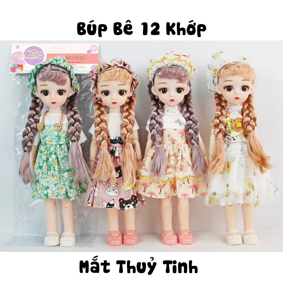[HCM]Đồ Chơi Búp Bê BaBy Doll Thông Minh Biết Hát Phát Nhạc Có Khớp Quà Tặng Sinh Nhật Cho Bé Gái