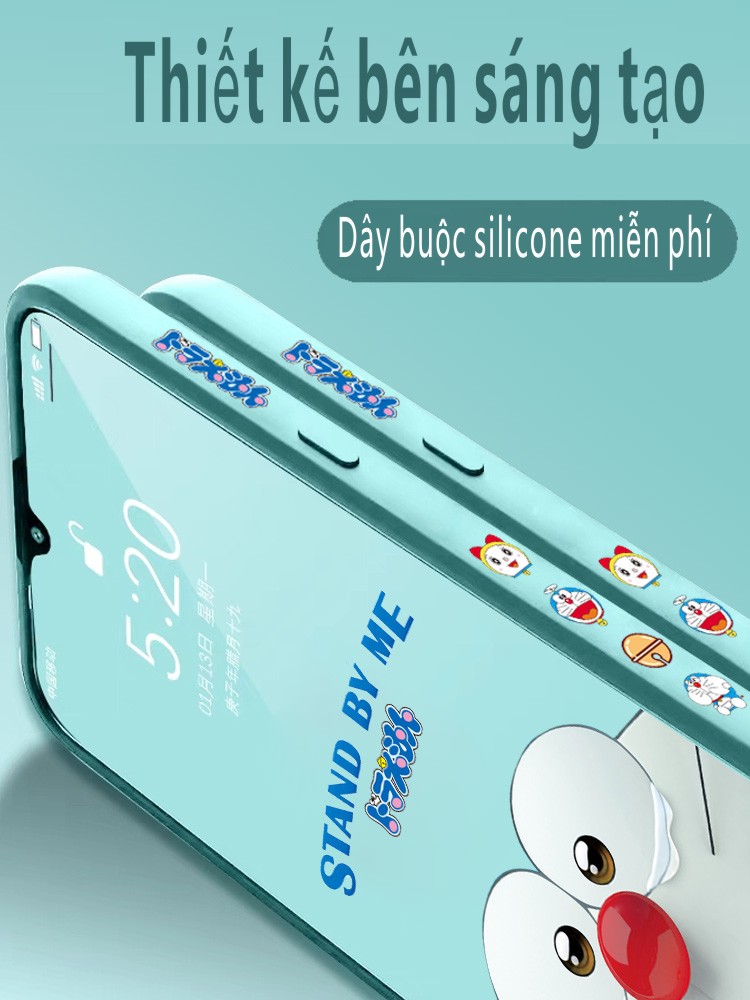 Ốp Lưng Iphone case iphone Dây Buộc Doraemon ốp lưng điện thoại  ốp iphone 13/12/11 /pro / max /6/6plus/6s/6splus/7/7plus/8/8plus/x/xr/xsmax