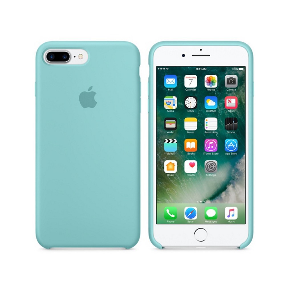 Ốp A.P.P.L.E XANH MINT dành cho iP6/6s/6Plus/6sPlus/7Plus/8Plus/iPX/IPXS/XS MAX