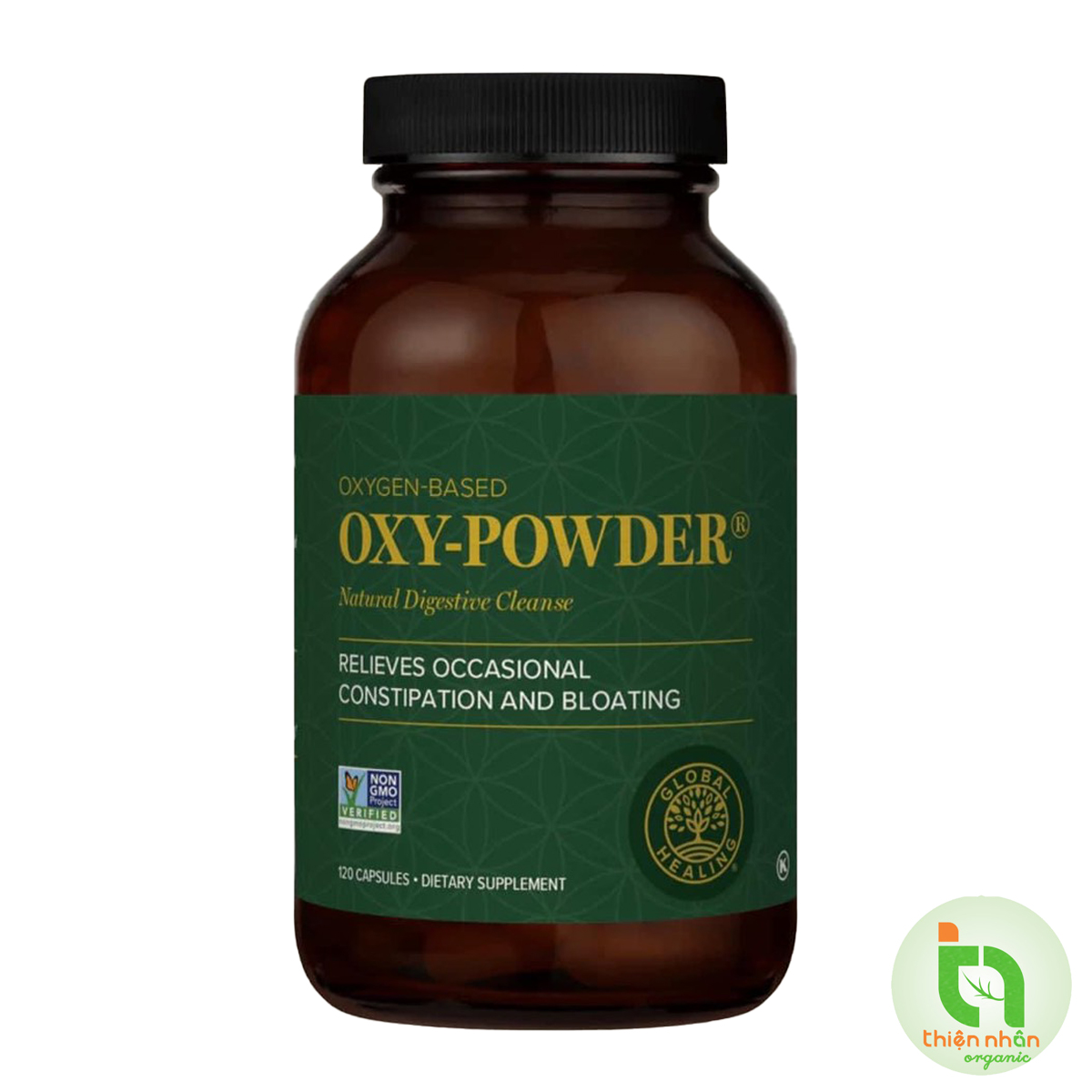 Oxy powder colon detox Global Healing 120 tablets
