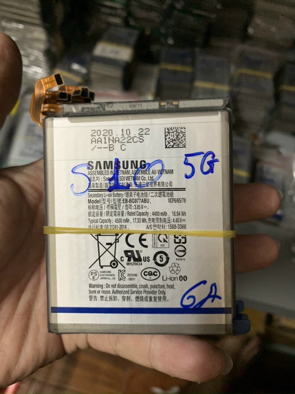 Pin Samsung Galaxy S10 Plus, S10 5G, S10e, S10 Lite, S10