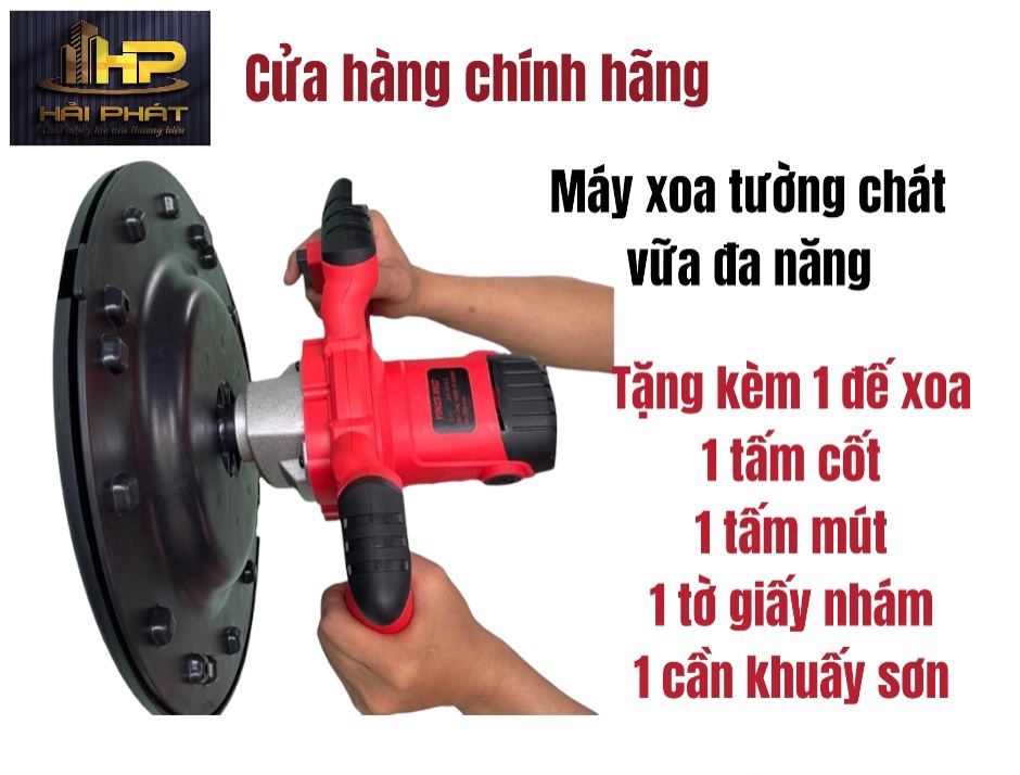Máy xoa tường trát vữa ,xoa vữa, đánh bóng - khấy sơn máy trà nhám - máy đánh bóng đa năng 380mm 1680w