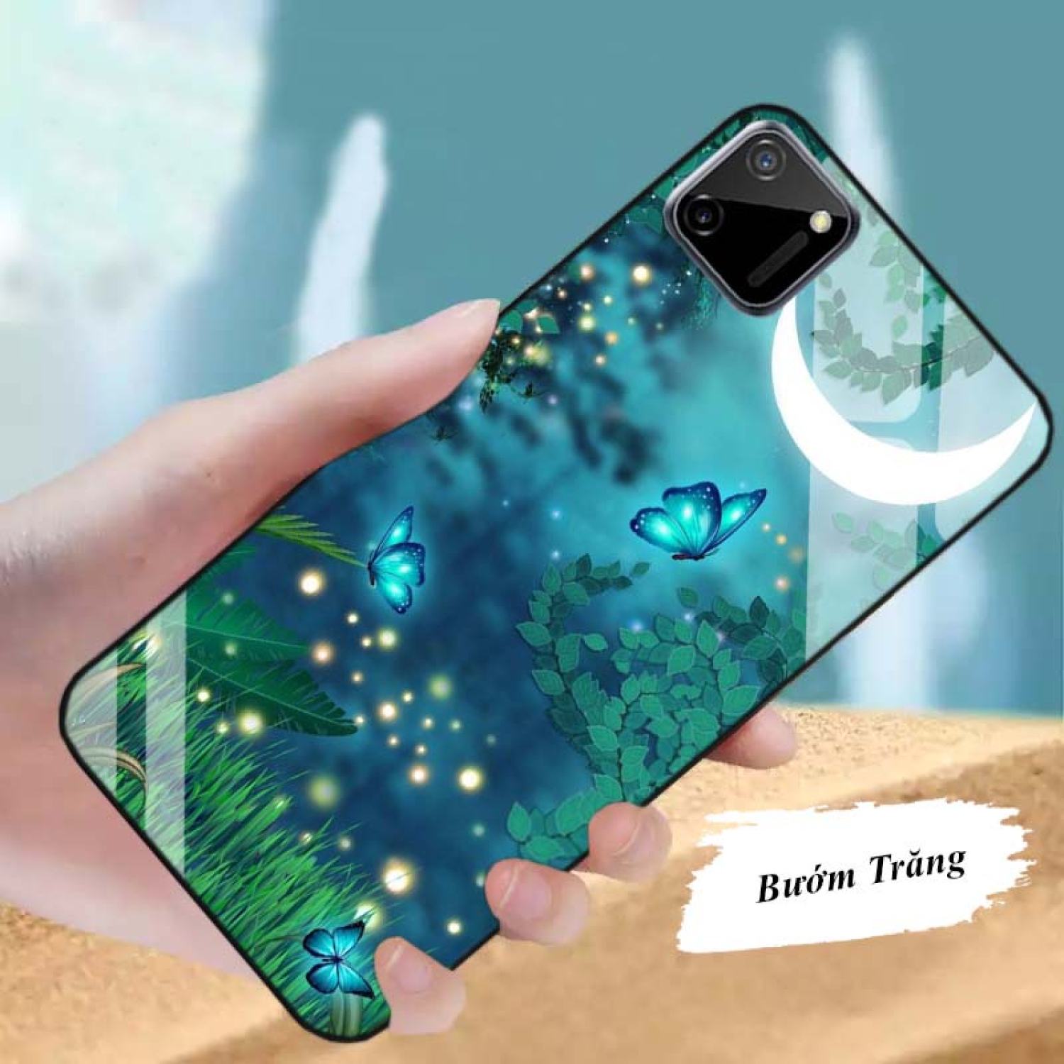 Ốp SAMSUNG NOTE 10 LITE Lưng Kính Cường Lực Cao Cấp Mới ƞhất