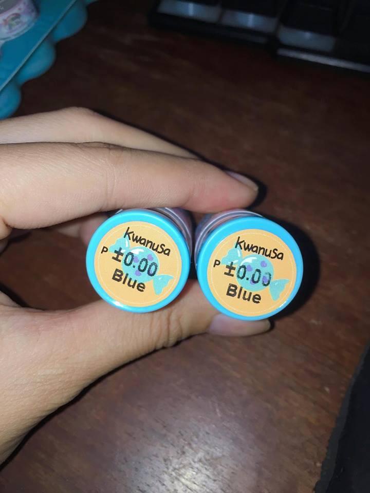 Contact Lens Blue Color + Case