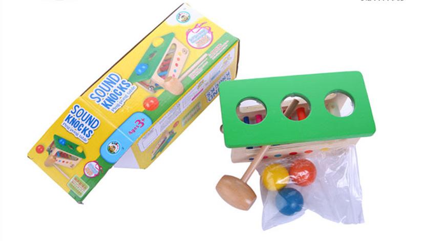 Đồ chơi gỗ Đập bóng rung chuông