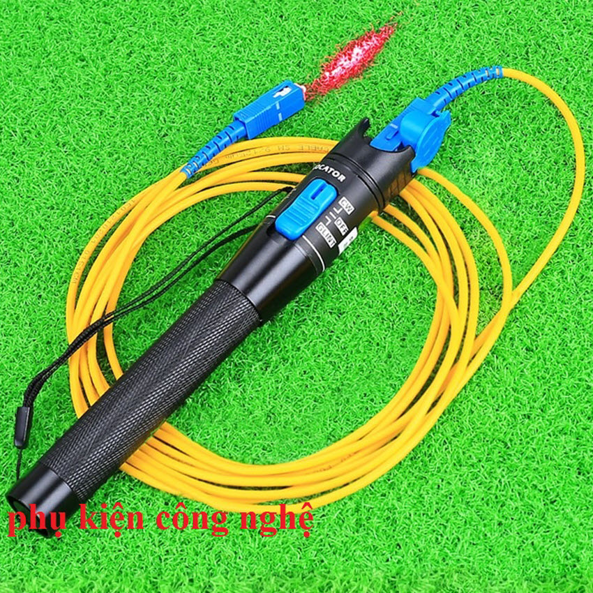 Bút dò lỗi sợi cáp quang HT-5km tặng 1 đôi pin
