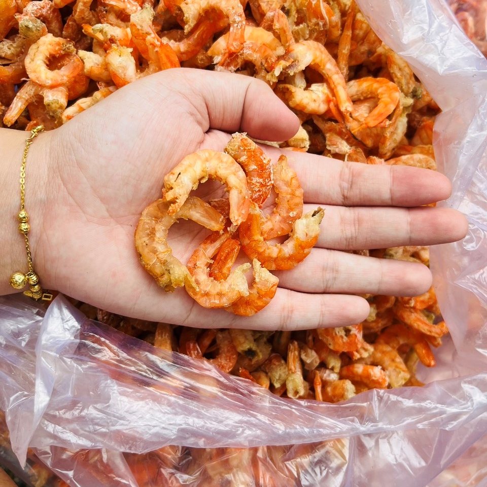 [GIAO NHANH 2H HCM] Giá Sỉ 1Kg Tôm thẻ khô size vừa