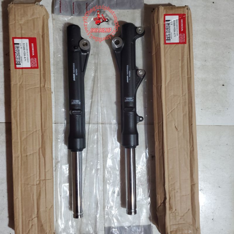 Cặp phuộc trước vario, click 150 zin honda nhập khẩu - 51400-k59-a71/ 51400-k59-t11