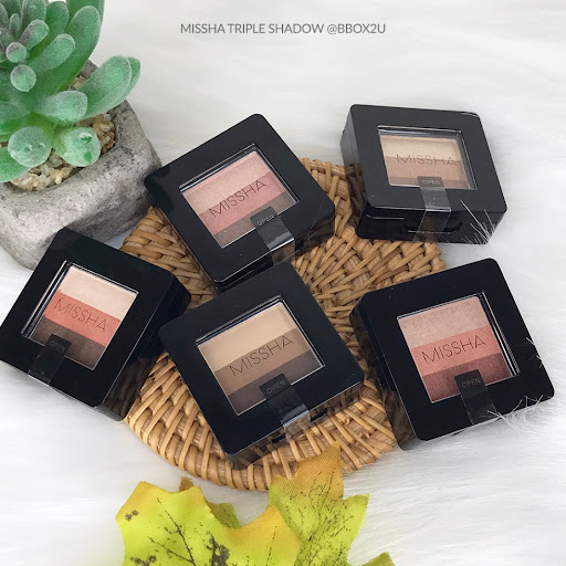 Phấn Mắt 3 Màu Missha Triple Shadow version - 1.5g.