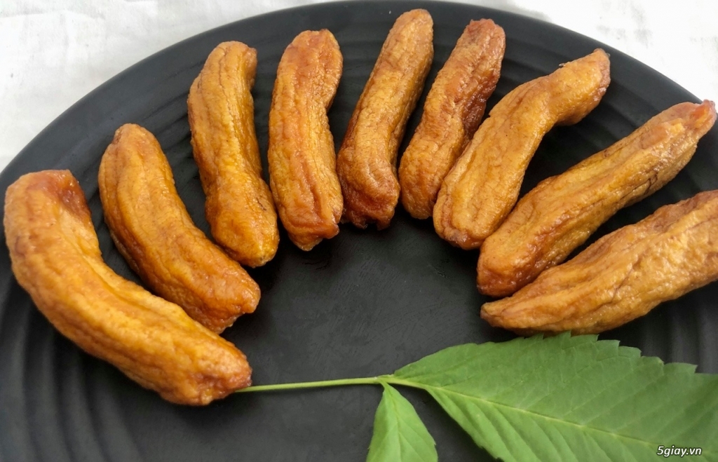 1kg chuối sấy dẻo thơm ngon