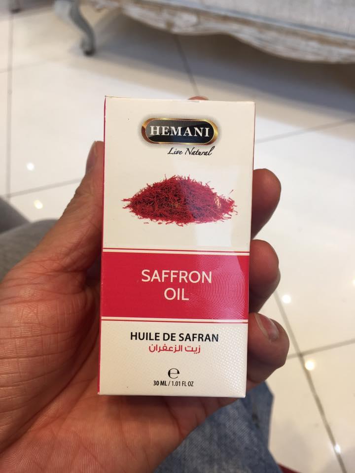Tinh dầu dưỡng Saffron Oil Hemani 30ml