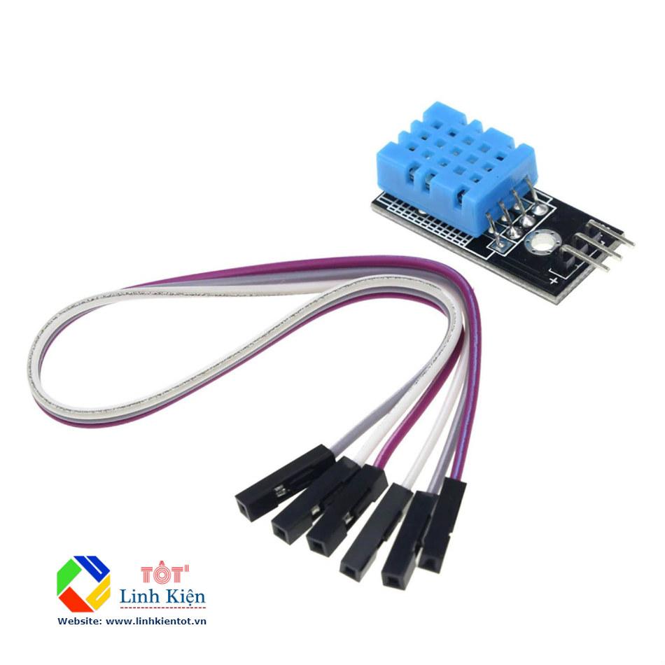 Module Cảm Biến Nhiệt Độ, Độ Ẩm Không Khí DHT11