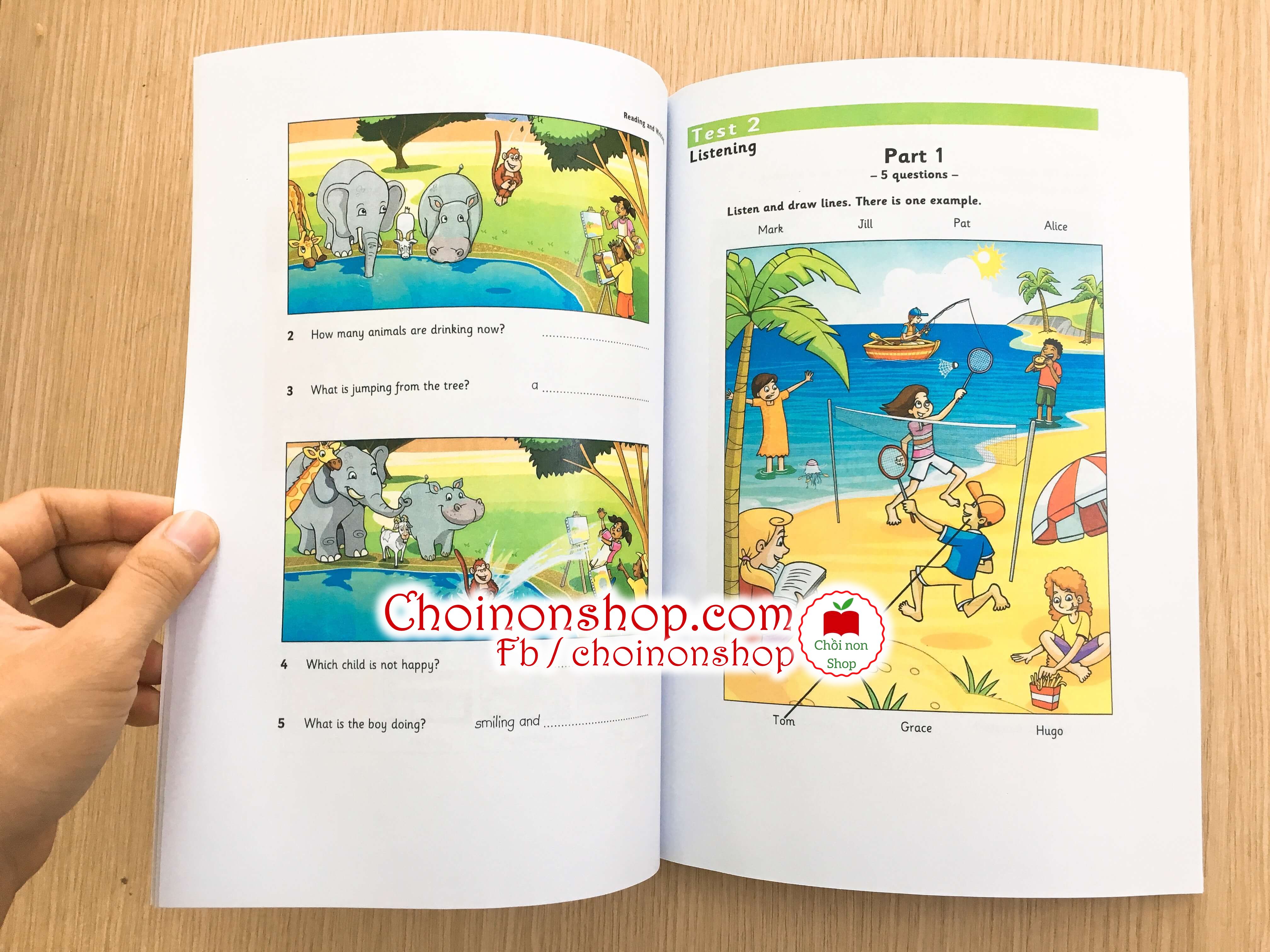 [Bộ đẹp!] - Cambridge Starter - 3q