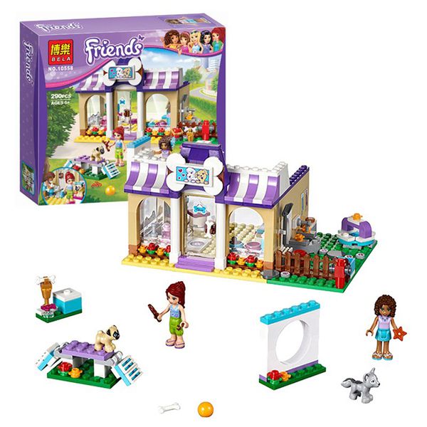 Lắp ráp mô hình friends trường dạy thú cưng