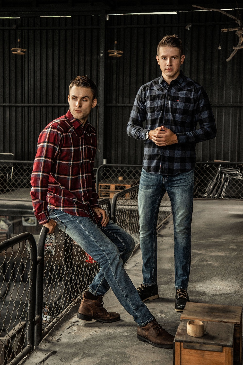 Áo Sơ Mi Flannel Just Men 220056