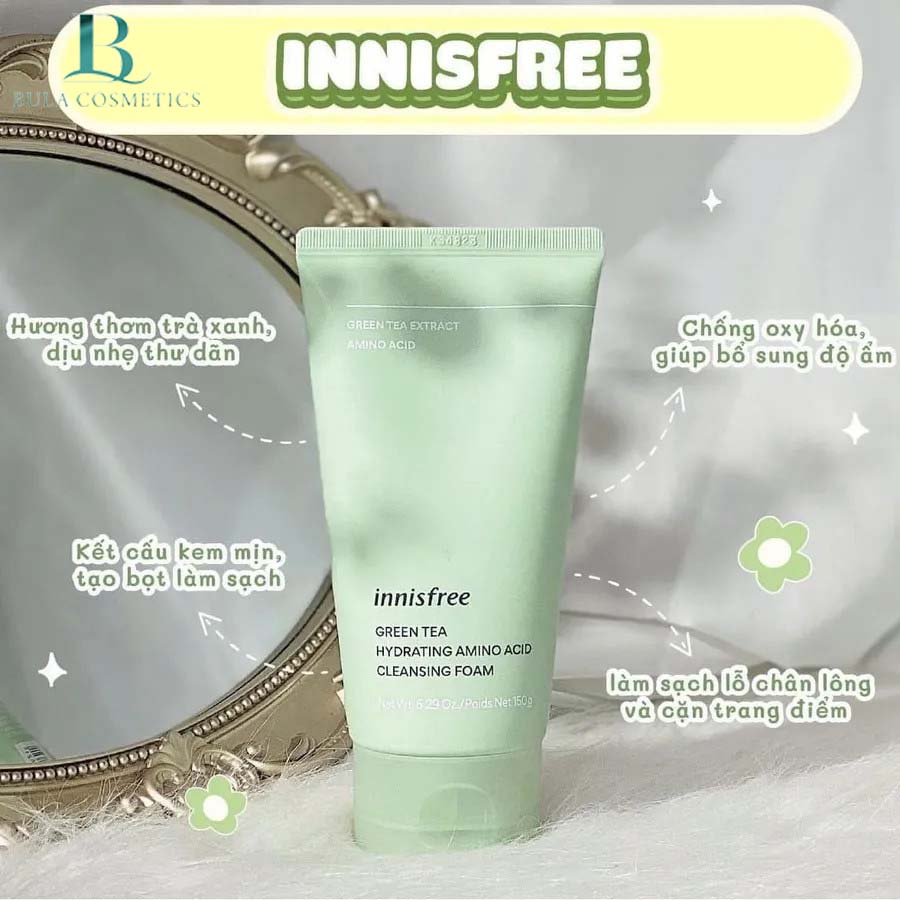 Sữa Rửa Mặt Innisfree Cleansing Foam 150ml