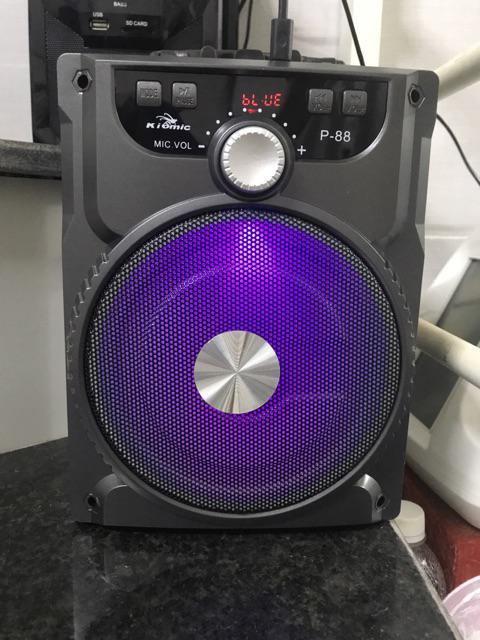 Bluetooth Kiomic Karaoke Speaker P88 KÈM MIC DÂY