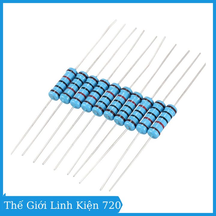 Trở vạch 1/2W 5% giá trị từ 12R - 100R ( Gói 10 con)
