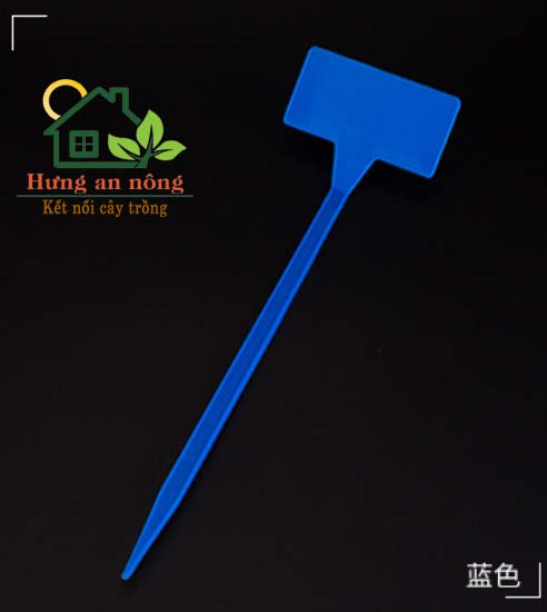 Sét 50 thẻ trụ nhựa bản to dùng cắm ghi tên đánh dấu cây trồng, sự kiện, tiệc size 4.5x9x30cm