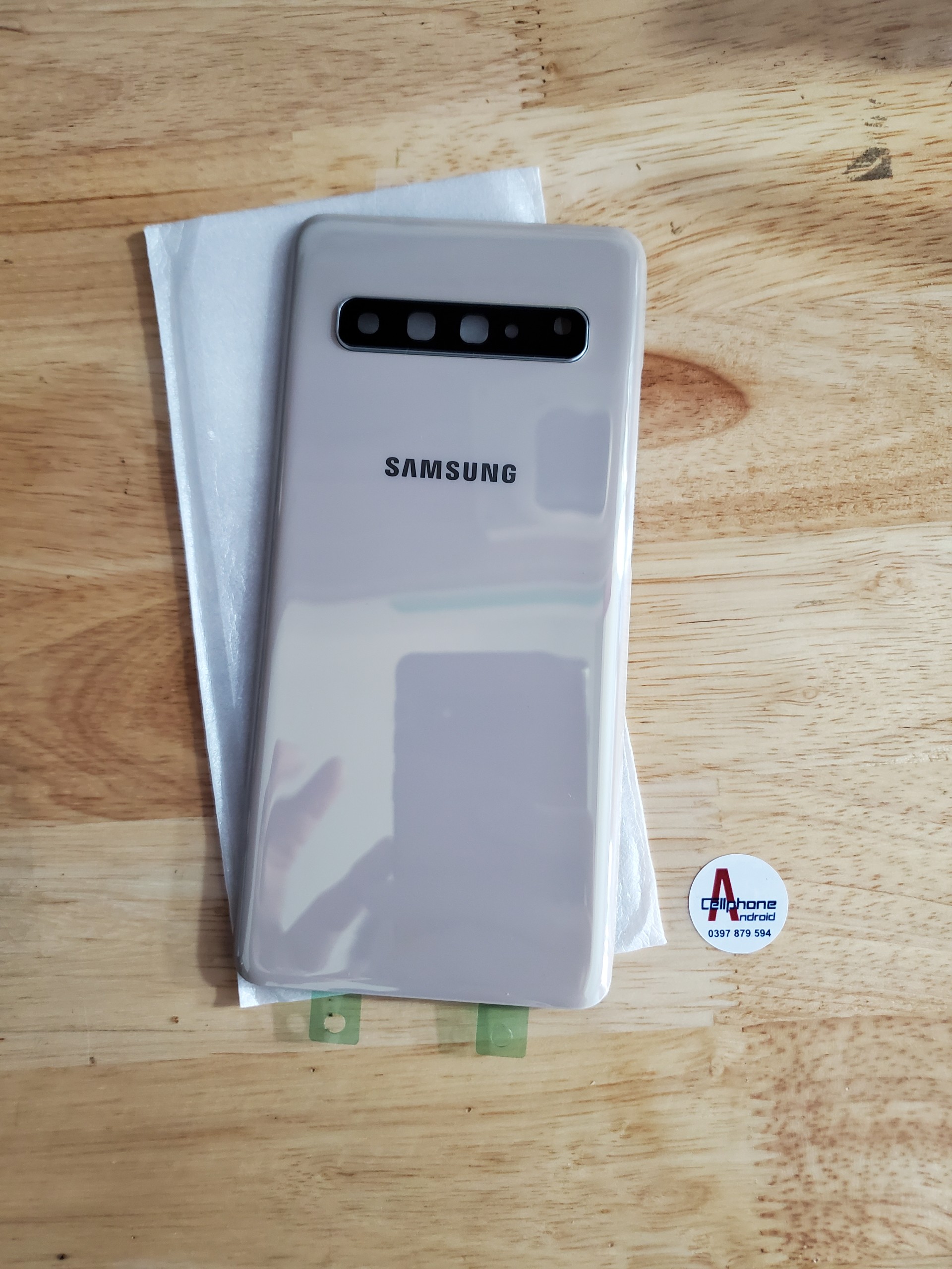 Vỏ Nắp lưng máy Samsung Galaxy S10 5G (kèm theo kính camera)