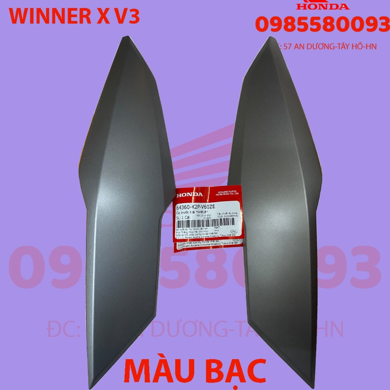 DÀN ÁO WINNER X V3 2022 MÀU BẠC ( CÓ BÁN LẺ)