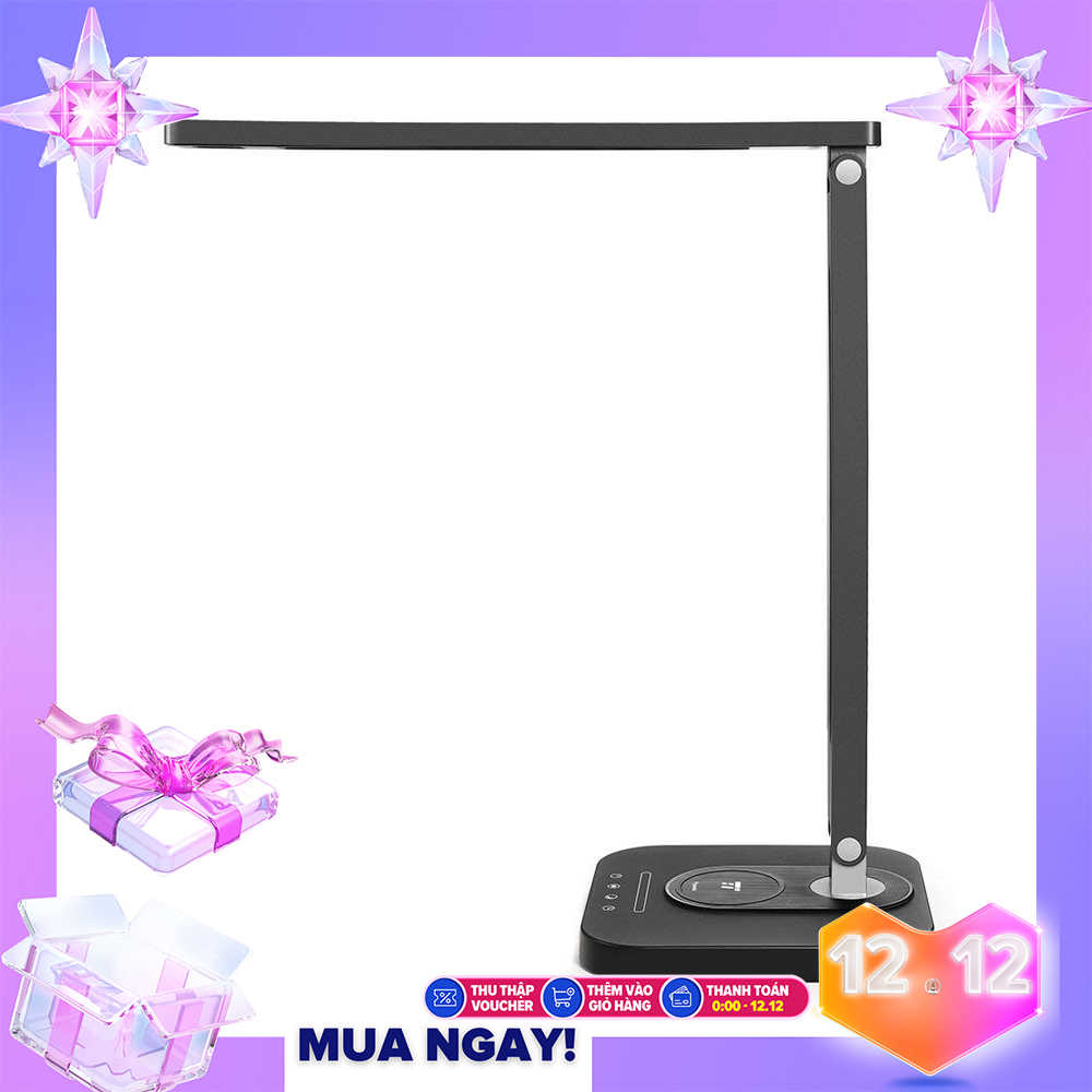 Đèn LED để bàn kiêm sạc không dây Taotronics TT-DL038