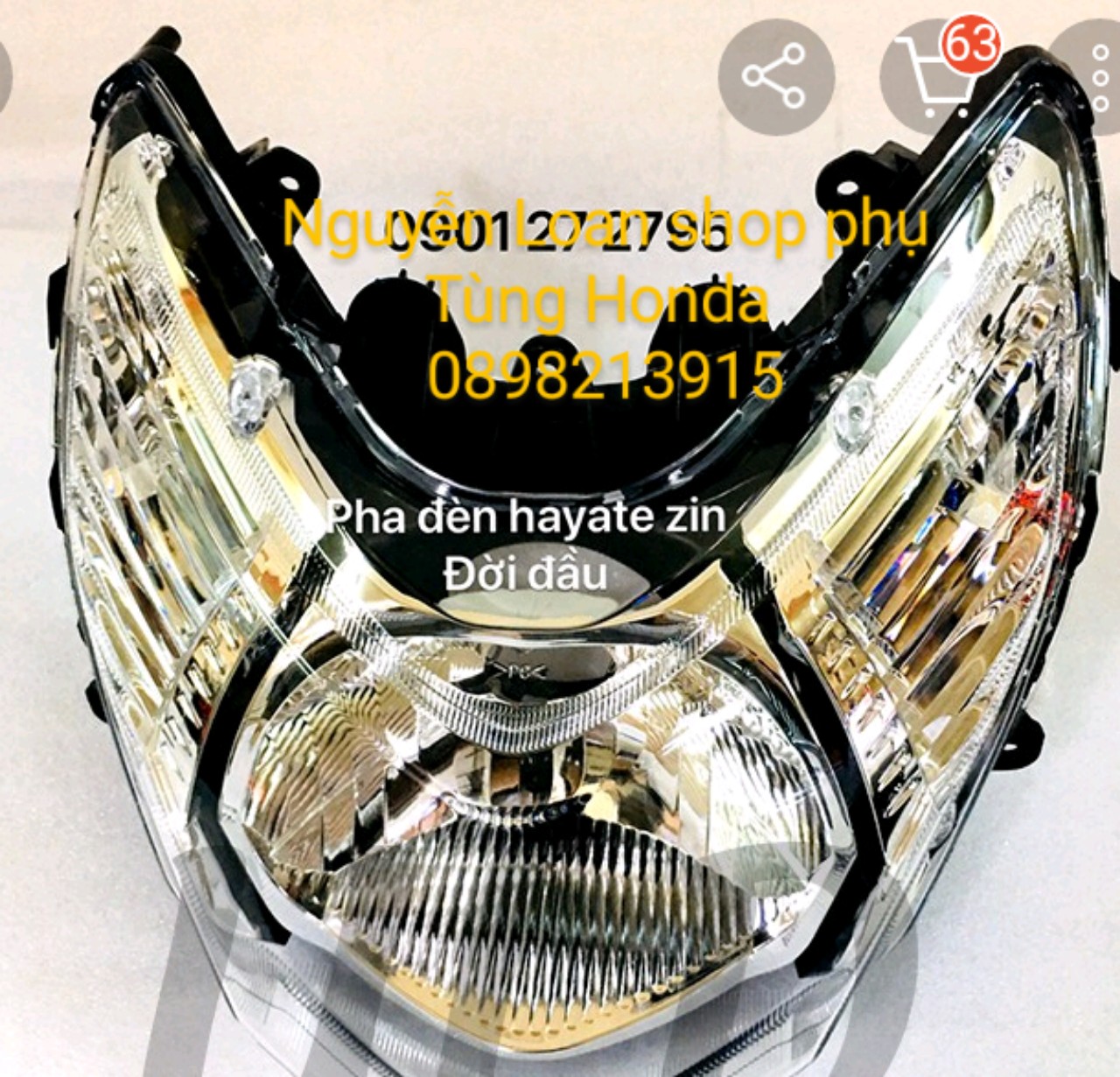 SUZUKI - PHA ĐÈN HAYATE ĐỜI ĐẦU HÀNG XỊN PHỤ TÙNG