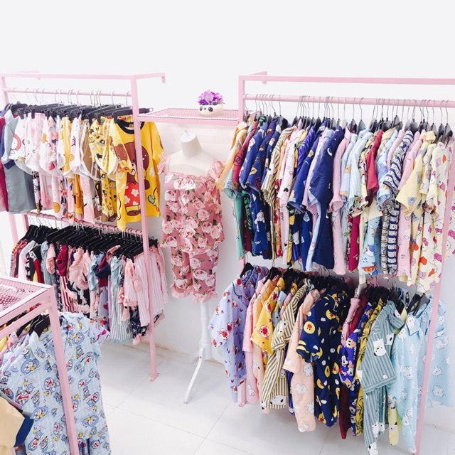 Set Pijama Phi Lụa Cao Cấp Tay Ngắn Quần Dài - 90111