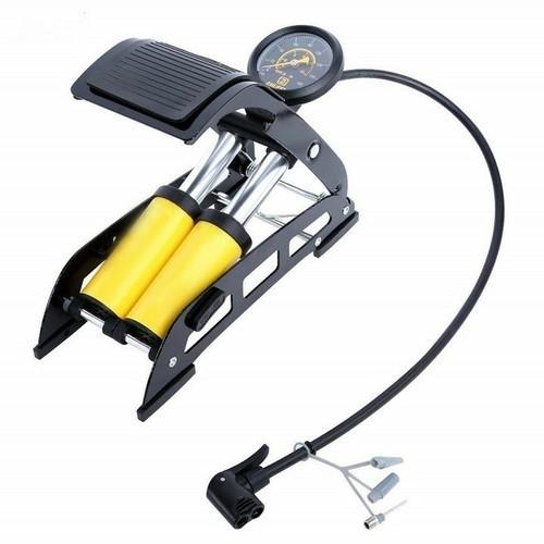 Bơm bánh xe J44b bee 2 ống thủy lực và có đồng hồ báo áp suất