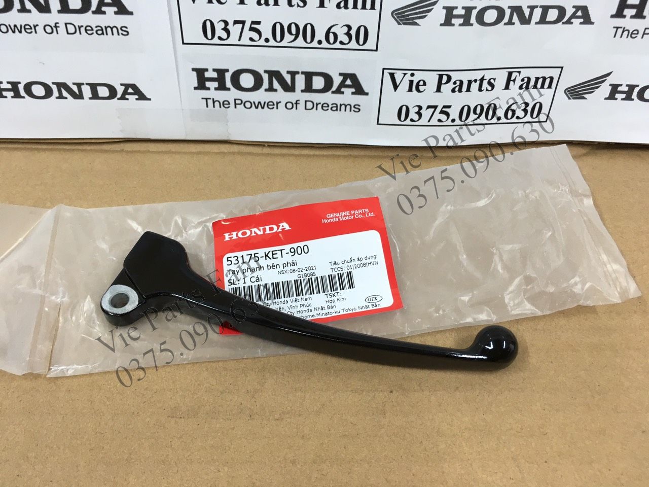 Tay thắng Wave alpha đời đầu hàng din Honda mới 100%