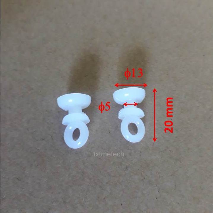 HẠT VÀ MÓC TREO RÈM Ô TÔ (100 bộ)