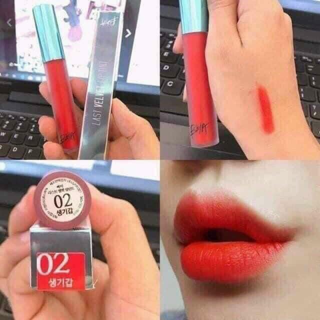 Son kem Bbia Last Velvet Lip Tint - Nhiều Màu Lựa Chọn