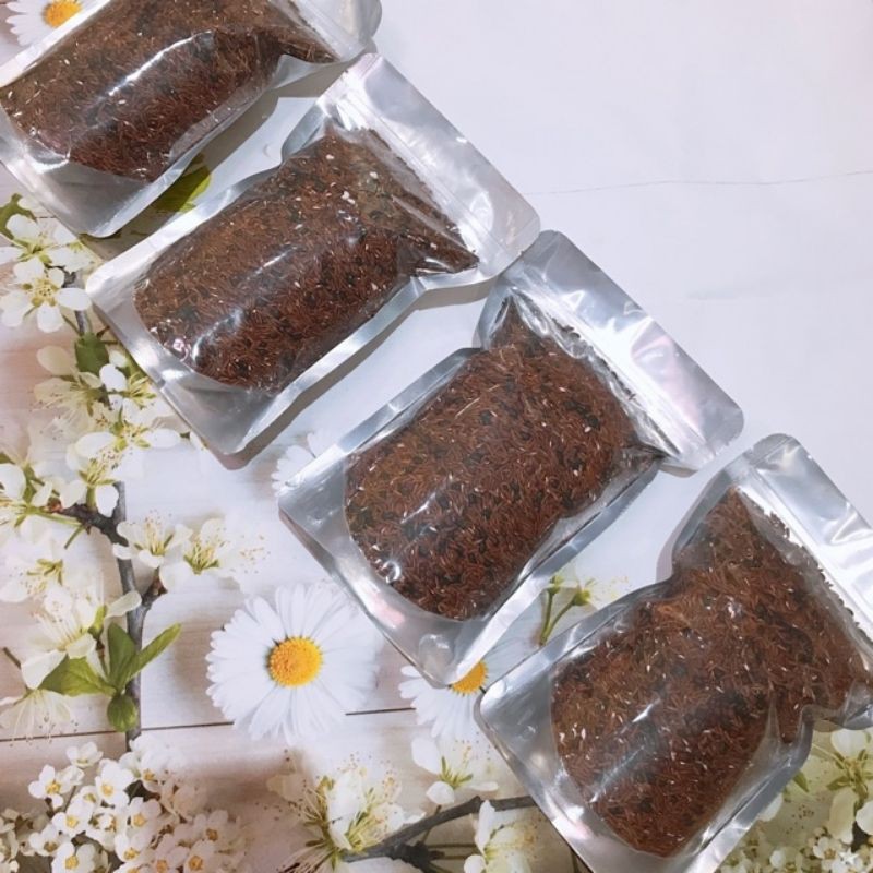 Trà gạo lứt đỗ đen đỗ đỏ rang sẵn 1kg mix lá sen hoa nhài