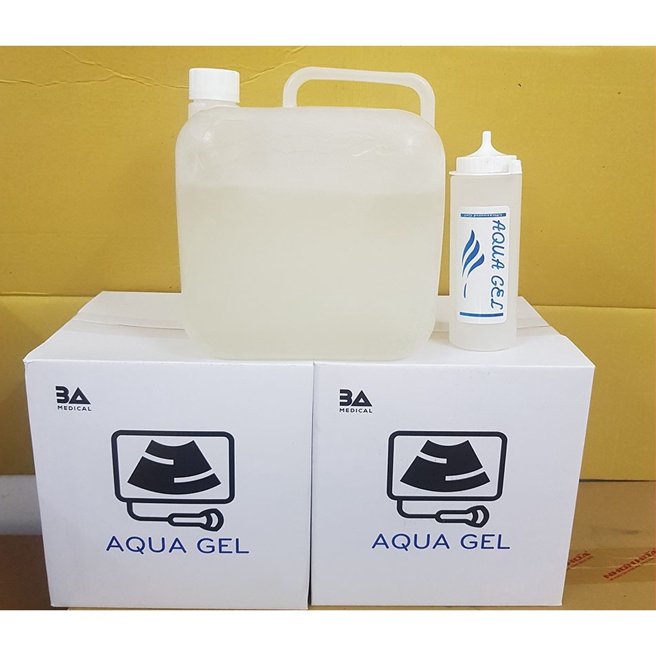 Gel Siêu Âm AQUA can 5 lít dùng triệt lông