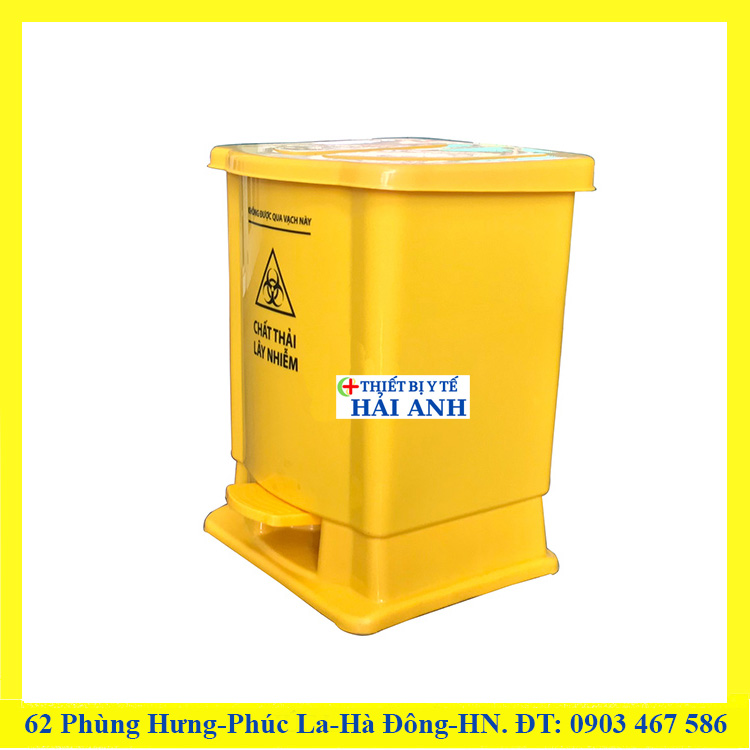 Thùng Rác Nhà Bếp,Y tế,Có Đạp Chân