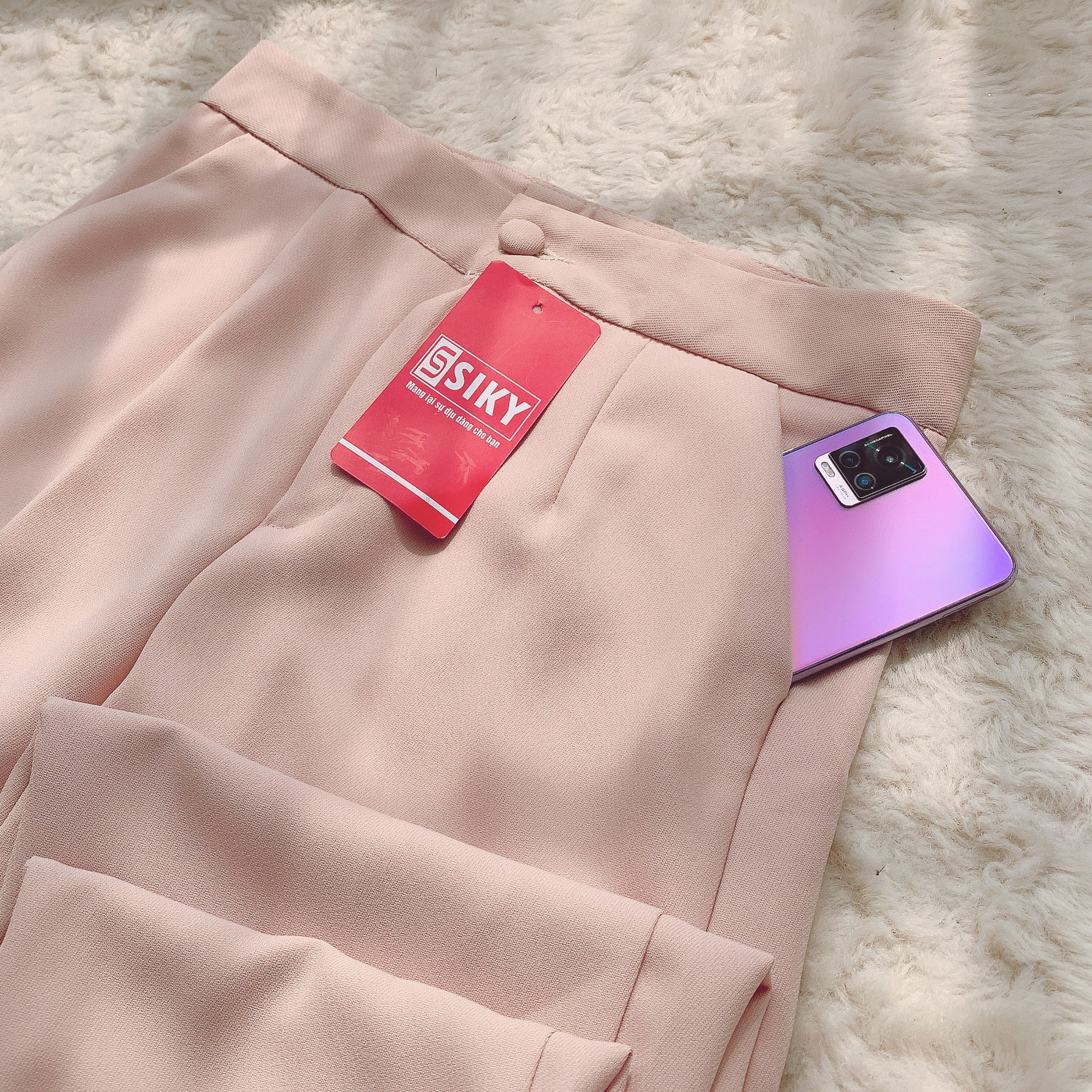 Quần baggy nữ vải công sở - Siky - Q05