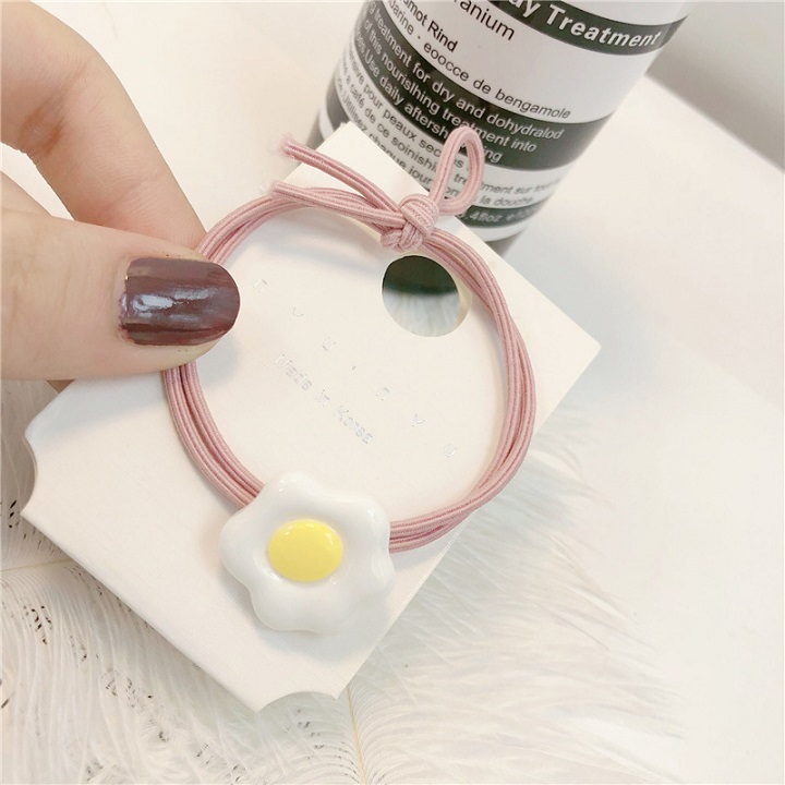 Dây cột tóc buộc tóc hình trứng đẹp siêu cute