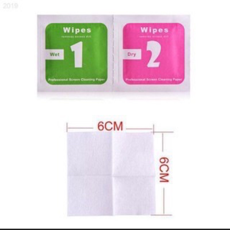 (1k free ship) combo 2 giấy lau KÍnh đt
