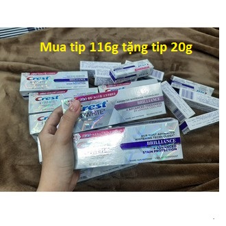 (Có sẵn ) KEM ĐÁNH RĂNG CREST 3D WHITE 116g